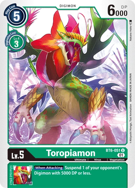 Toropiamon 「BT6-051」「EN」