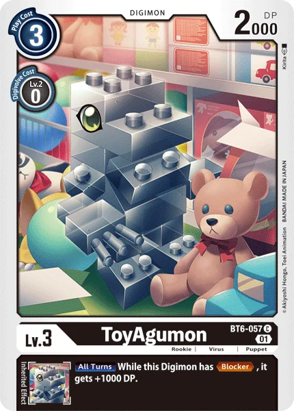 ToyAgumon 「BT6-057」「EN」