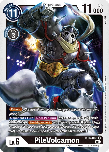 PileVolcamon 「BT6-066」「EN」