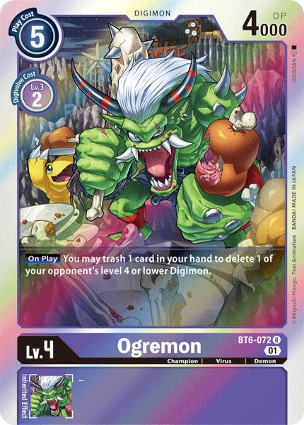 Ogremon 「BT6-072」「EN」