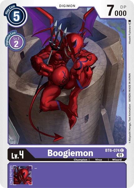 Boogiemon 「BT6-074」「EN」