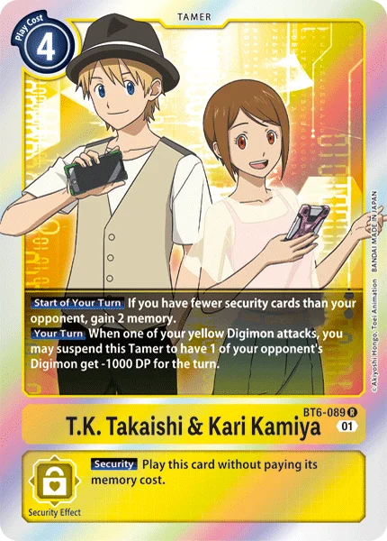 T.K. Takaishi & Kari Kamiya 「BT6-089」「EN」