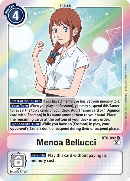 Menoa Bellucci 「BT6-092」「EN」