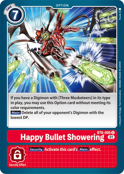 Happy Bullet Showering 「BT6-095」「EN」