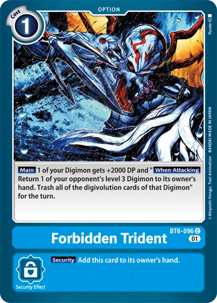 Forbidden Trident 「BT6-096」「EN」