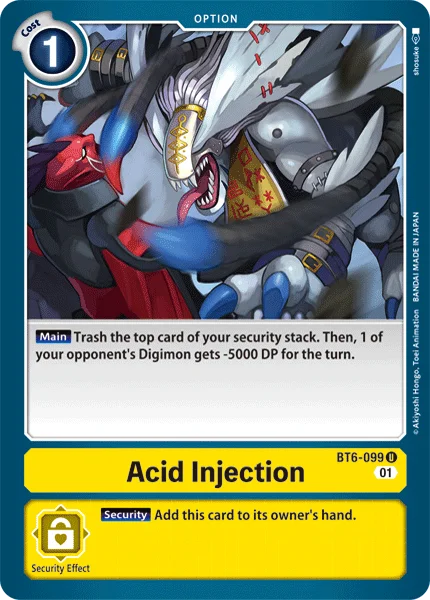 Acid Injection 「BT6-099」「EN」