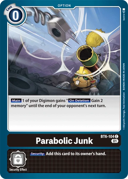 Parabolic Junk 「BT6-104」「EN」