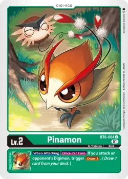 Pinamon — Double Diamond Pre-Release Pack #BT6-004 · Digimon