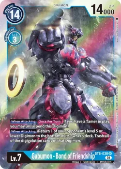 Gabumon - Bond of Friendship — BT-06: Booster Double Diamond #BT6-030 · Digimon