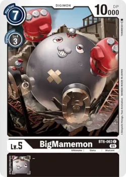 BigMamemon — BT-06: Booster Double Diamond #BT6-063 · Digimon