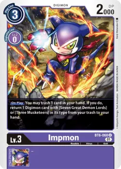 Impmon 「BT6-068」「EN」
