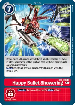 Happy Bullet Showering 「BT6-095」「EN」