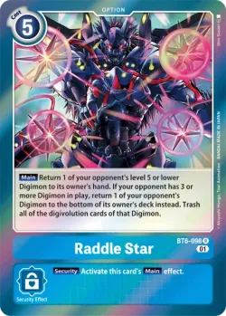 Raddle Star 「BT6-098」「EN」