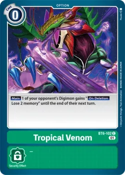 Tropical Venom 「BT6-102」「EN」