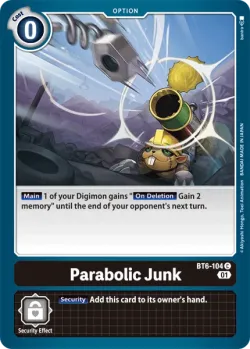 Parabolic Junk 「BT6-104」「EN」