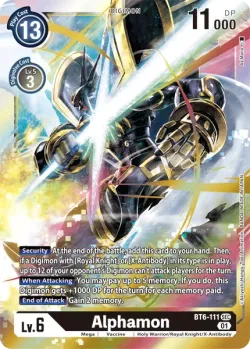 Alphamon 「BT6-111」「EN」