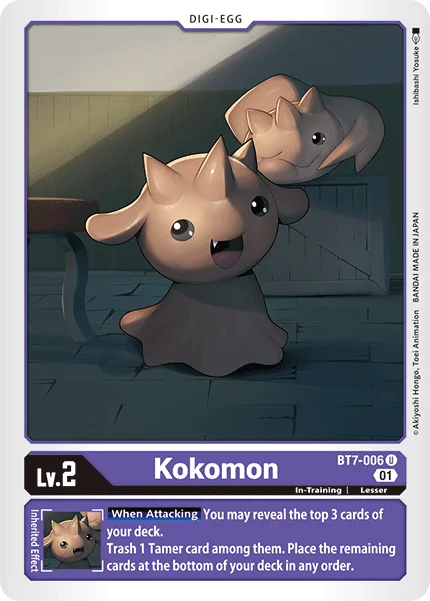 Kokomon 「BT7-006」「EN」
