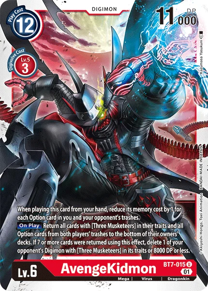 AvengeKidmon 「BT7-015」「EN」