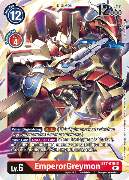 EmperorGreymon 「BT7-016」「EN」