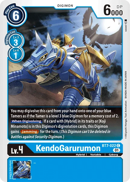 KendoGarurumon 「BT7-022」「EN」