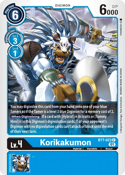 Korikakumon 「BT7-023」「EN」