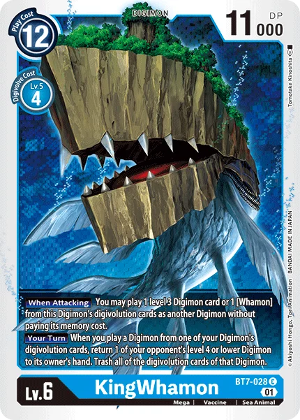 KingWhamon 「BT7-028」「EN」