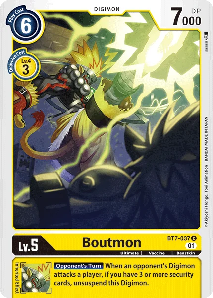 Boutmon 「BT7-037」「EN」
