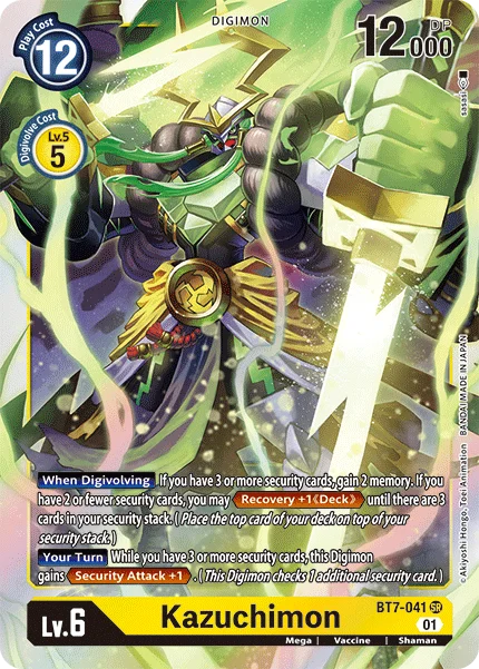 Kazuchimon 「BT7-041」「EN」