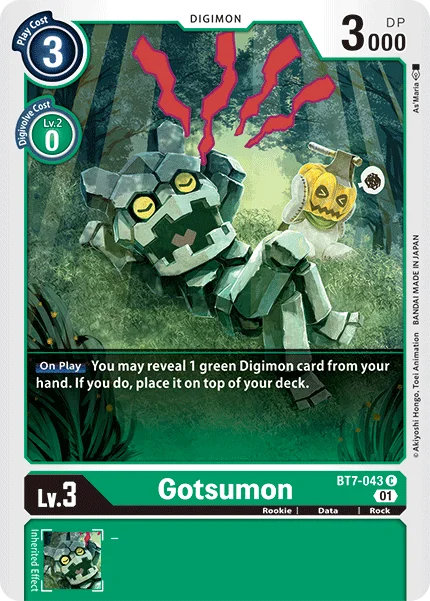 Gotsumon 「BT7-043」「EN」
