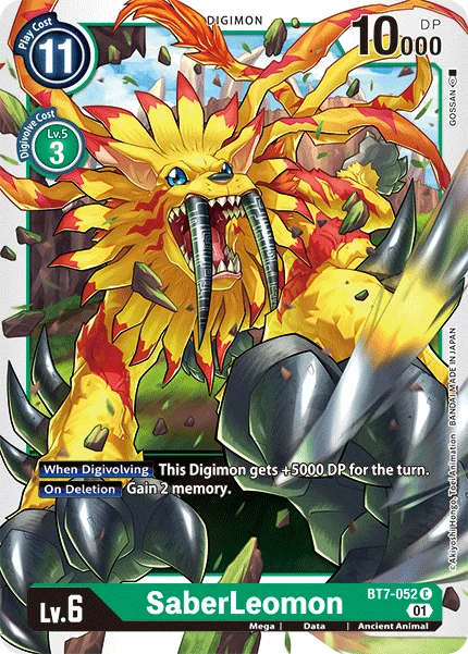 SaberLeomon 「BT7-052」「EN」