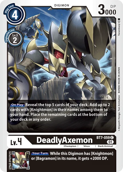 DeadlyAxemon 「BT7-059」「EN」