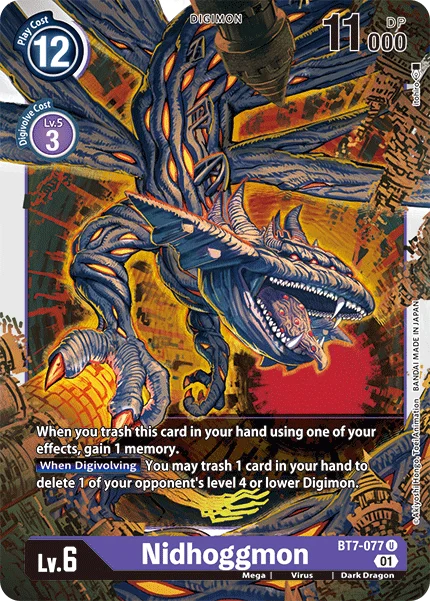 Nidhoggmon 「BT7-077」「EN」
