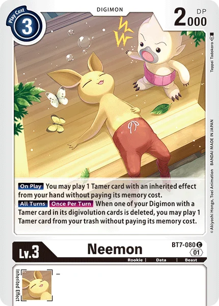 Neemon 「BT7-080」「EN」