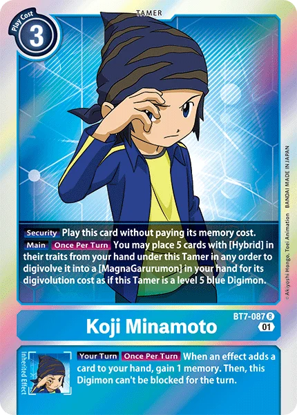 Koji Minamoto 「BT7-087」「EN」