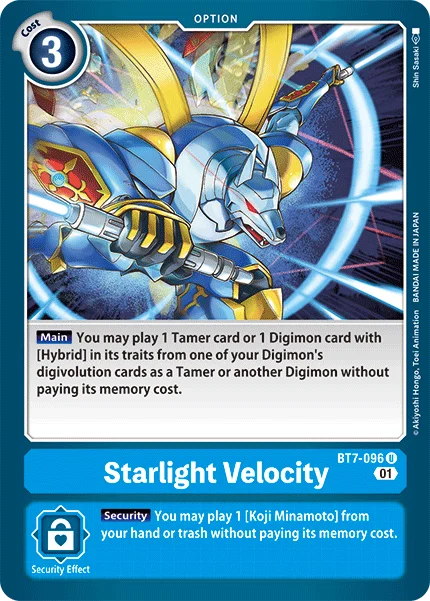 Starlight Velocity 「BT7-096」「EN」