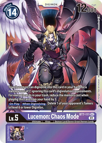 Lucemon: Chaos Mode 「BT7-111」「EN」