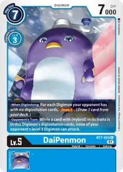 DaiPenmon — Next Adventure Pre-Release Pack #BT7-024 · Digimon