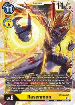 Rasenmon — BT-07: Booster Next Adventure #BT7-040 · Digimon