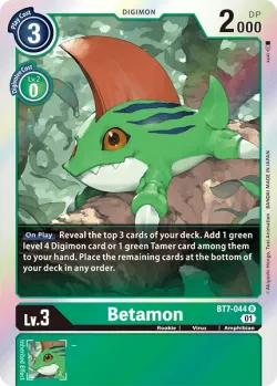 Betamon 「BT7-044」「EN」