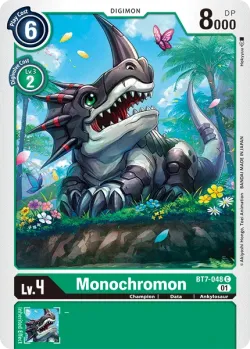 Monochromon — BT-07: Booster Next Adventure #BT7-048 · Digimon