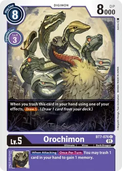 Orochimon 「BT7-076」「EN」