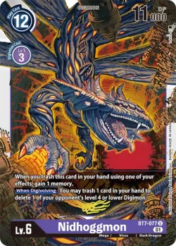 Nidhoggmon 「BT7-077」「EN」
