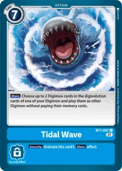 Tidal Wave 「BT7-097」「EN」