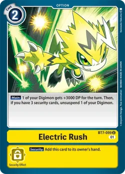 Electric Rush 「BT7-099」「EN」
