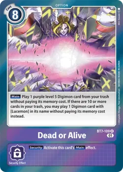 Dead or Alive 「BT7-109」「EN」