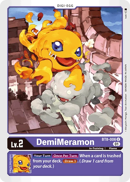 DemiMeramon 「BT8-006」「EN」