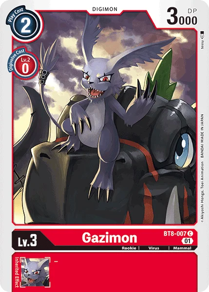 Gazimon 「BT8-007」「EN」