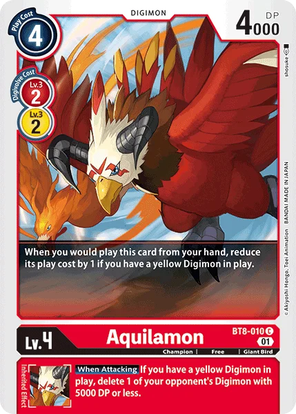Aquilamon 「BT8-010」「EN」