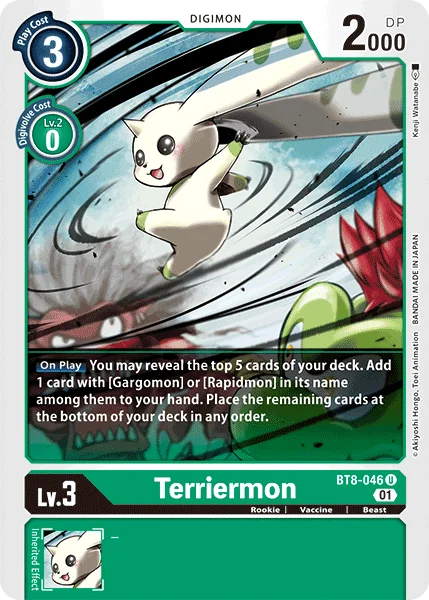 Terriermon 「BT8-046」「EN」