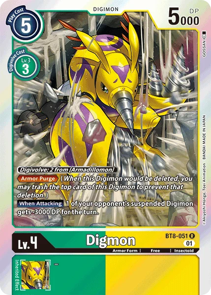 Digmon 「BT8-051」「EN」